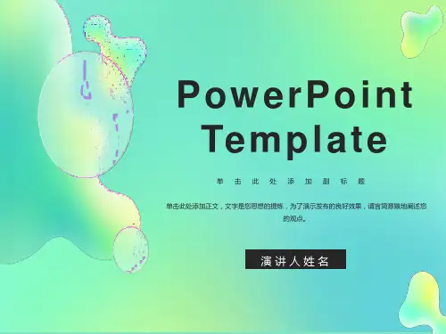 国外精致的ppt模板及图标