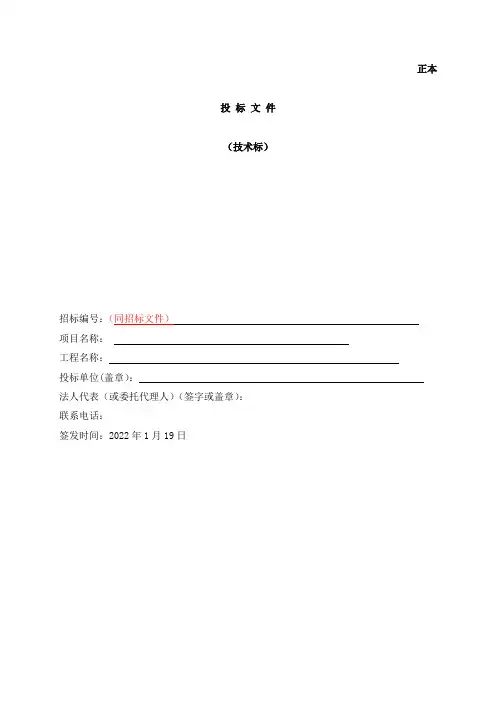 场地平整施工组织设计—技术标