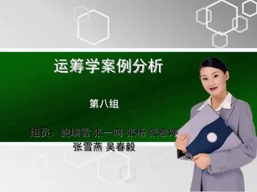 运筹学案例分析1