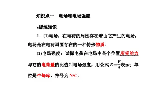 电场强度课件