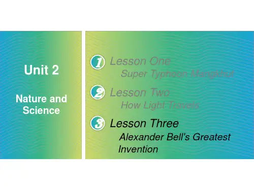 英语第二册第三版课件Unit 2 lesson 3