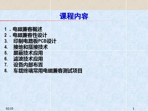 精品课件电磁兼容性设计ppt课件