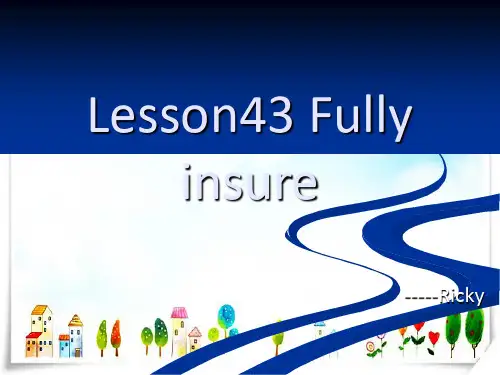 新概念英语NCE3_lesson43-2课件