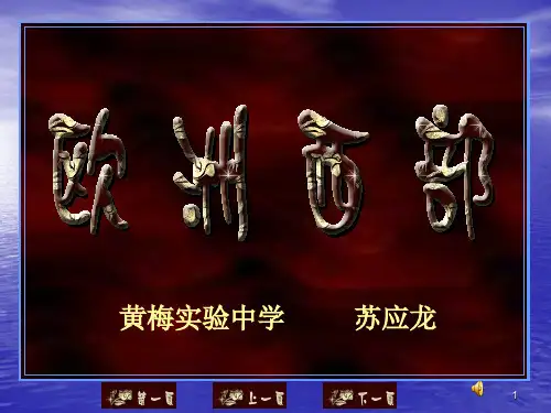 欧洲西部 (2)ppt课件
