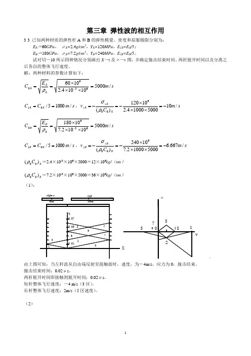 应力波基础第三章