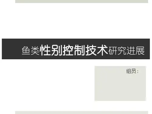 鱼类性别控制技术研究进展