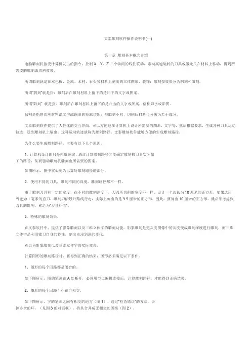 文泰雕刻软件操作说明书