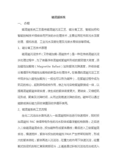 磁混凝系统