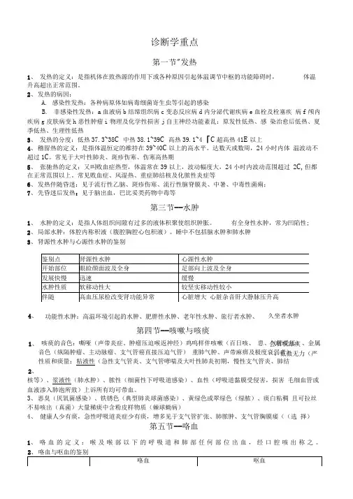 《临床诊断学》