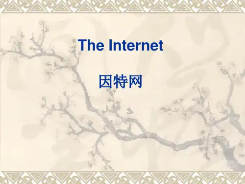internet英语课件