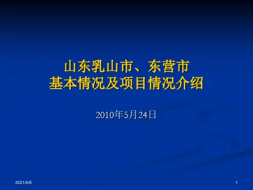 山东乳山市、东营市情况
