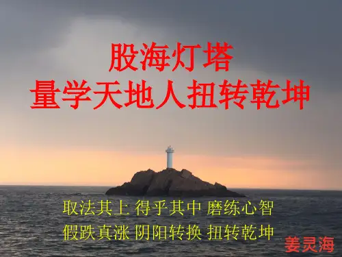 姜灵海——量学天地人扭转乾坤ppt课件
