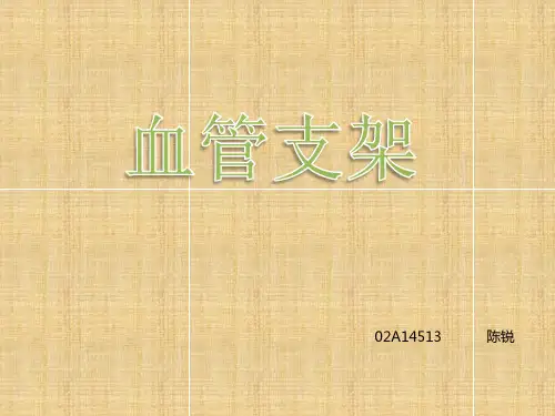血管支架技术简介