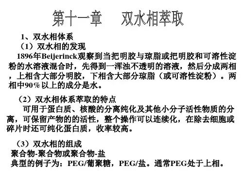 双水相萃取