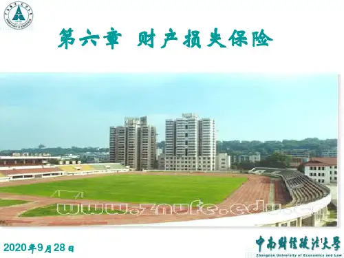第六章财产损失保险PPT课件