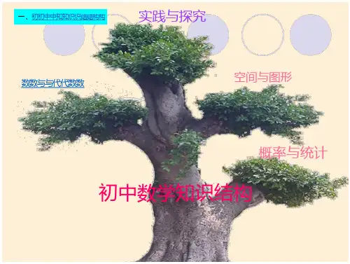 初中数学思维 导图