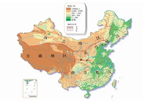 中国地理西北地区