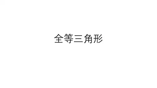 中考复习之三角形全等常考模型整理 (1)