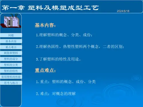 塑料及模塑成型工艺