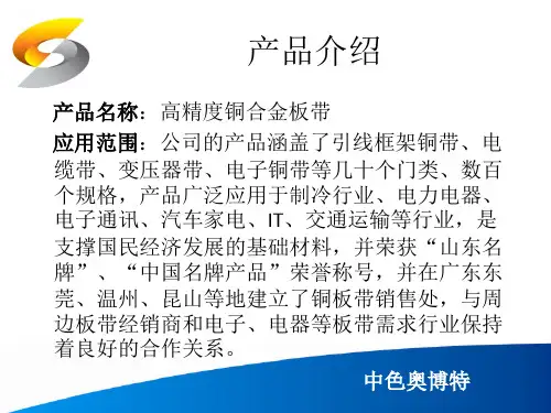 铜带工艺过程简介以及主要检验设备