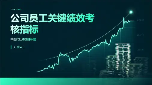 公司员工关键绩效考核指标