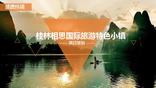 桂林相思国际旅游特色小镇项目策划二