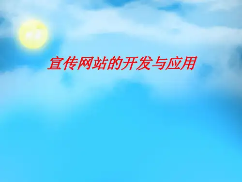 网站设计毕业答辩演示