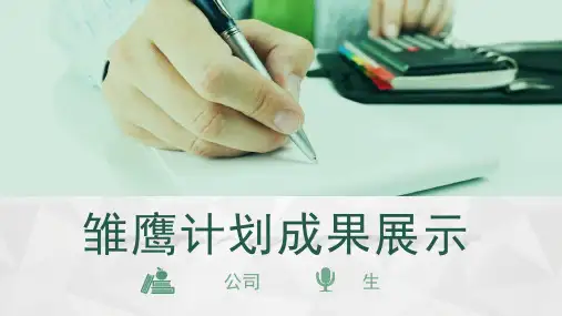 雏鹰计划成果展示