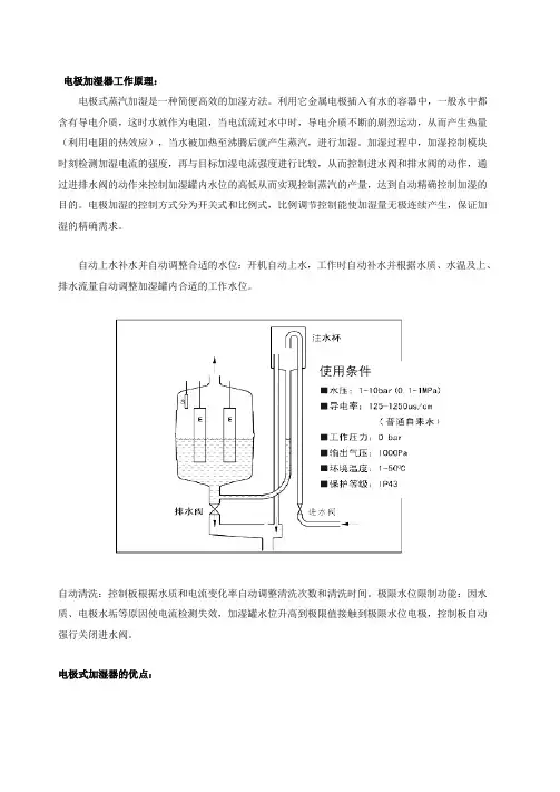 电极加湿器使用说明