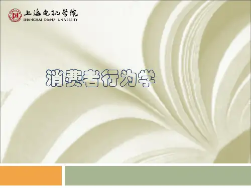 消费者行为学 第1章