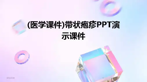 2024年(医学课件)带状疱疹PPT演示课件