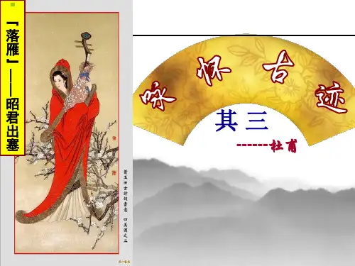 咏怀古迹(公开课)
