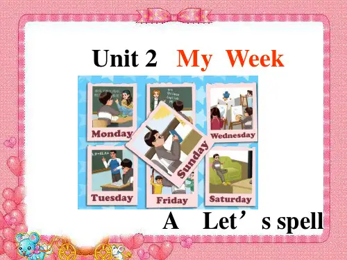 新版PEP小学英语五年级上册Unit2ALet'sspell课件