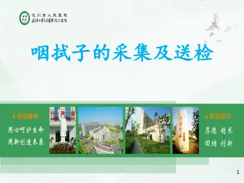 咽拭子采样培训(1)