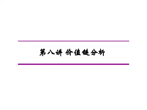 价值链分析