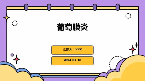 葡萄膜炎汇报ppt课件
