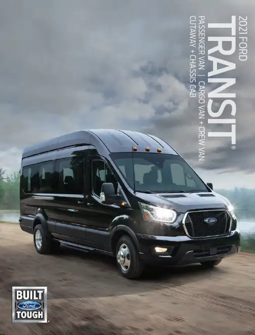 2021年福特（Ford）旅行客运轿车（Van）系列商业车辆介绍说明书