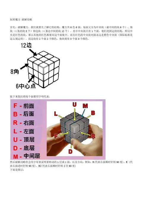 玩转魔方 破解攻略(7步解开所有魔方)