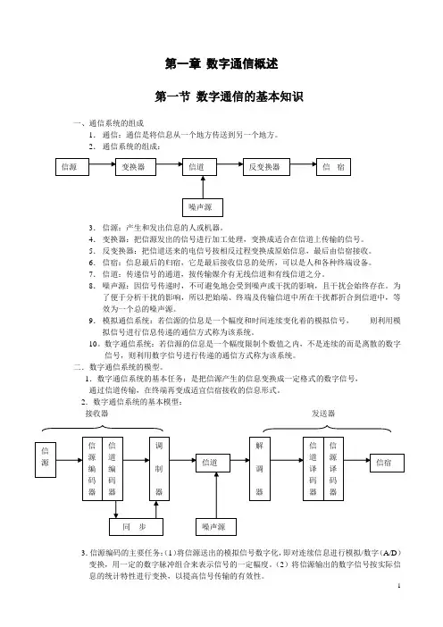 数字通信概述