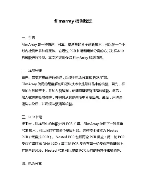 filmarray检测原理