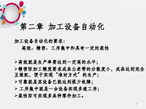 加工设备自动化