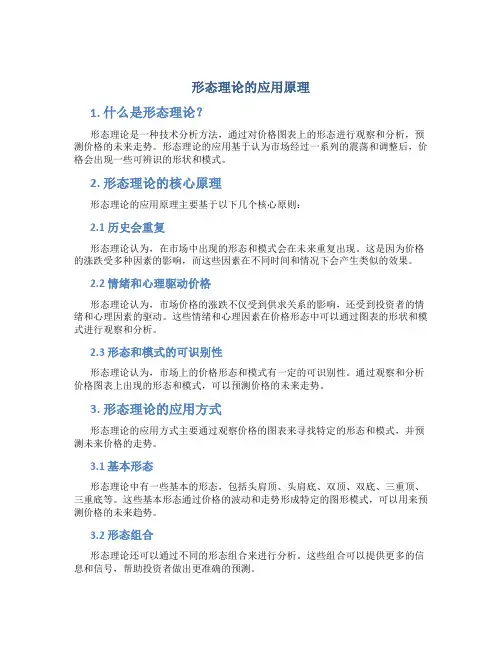 形态理论的应用原理