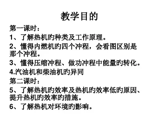 初三物理《热机》省公开课获奖课件说课比赛一等奖课件