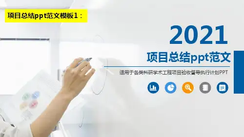 项目总结ppt范文