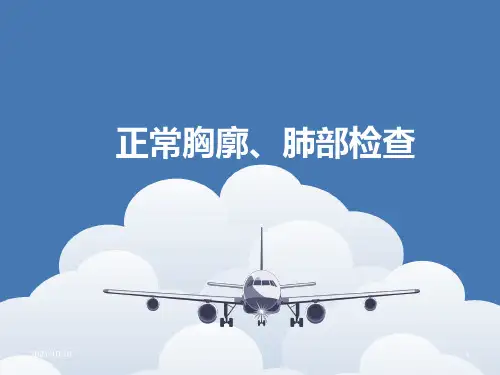 诊断学胸肺体格检查【优质PPT】