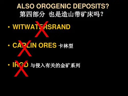金矿-4：卡林型金矿