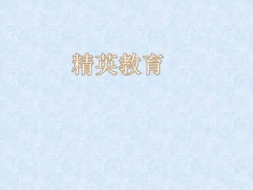 精英教育