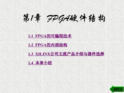 《FPGA数字信号处理设计流程》课件第1章
