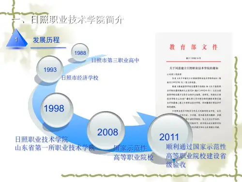 日照职业技术学院简介一