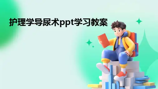 2024版护理学导尿术ppt学习教案